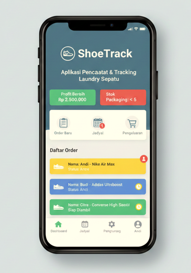 Aplikasi Laundry Sepatu (White Label)