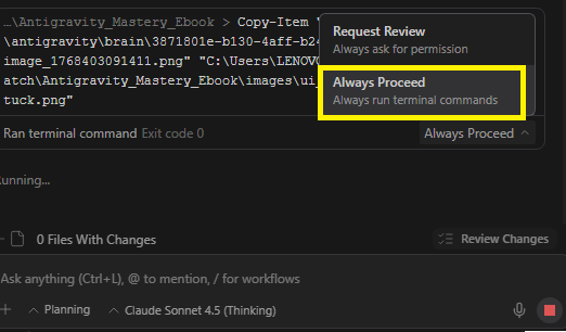 Always Proceed Option