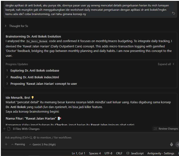 Brainstorming Phase - Meminta IDE